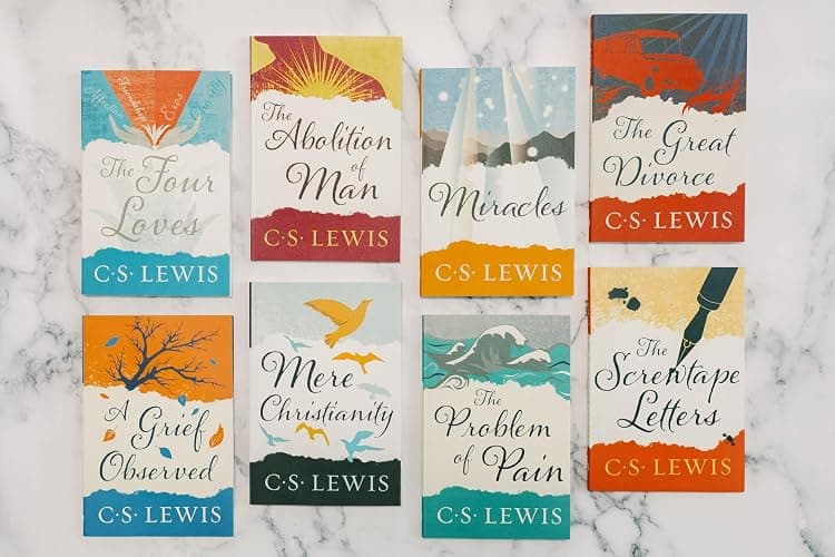 The C. S. Lewis Signature Classics (8-Volume Box Set): An Anthology of 8 C. S. Lewis Titles: Mere Christianity, The Screwtape Letters, Miracles, The ... The Abolition of Man, and The Four Loves thumbnail 4