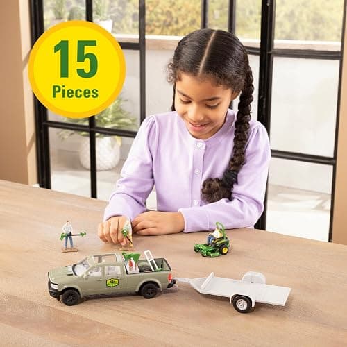John Deere Lawn and Garden Care Toy Set - LP85796 thumbnail 2