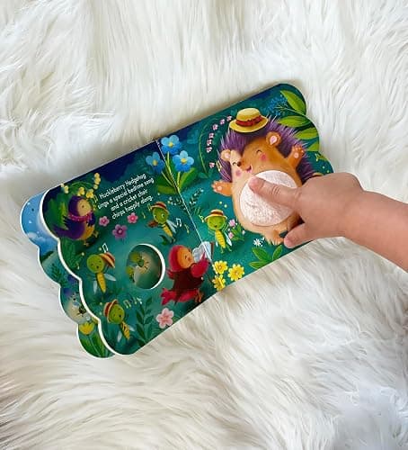 Touch and Feel: Good Night, Cuddlebug Lane: Baby & Toddler Sensory Board Book thumbnail 8