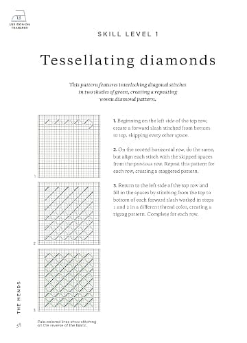 The Mending Directory: 50 Modern Stitch Patterns for Visible Repairs (Landauer) Iron-On Patterns Included - Mend Your Clothes, Practice Sustainable Fashion, Save Money, and Build Your Sewing Skills thumbnail 6