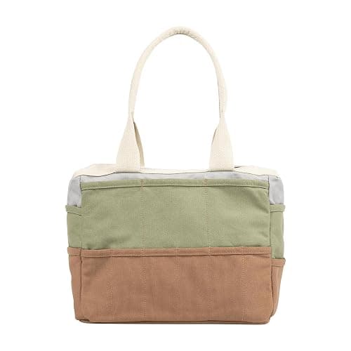 Soolla Studio Bag: Pottery Tool Bag & Art Supply Storage Organizer, Washable Craft Tote, Knitting Yarn, Crochet Projects, 30 Pockets, 25+ Colors, Canvas, Artist Gift for Students & Adults (Good Earth) thumbnail 3