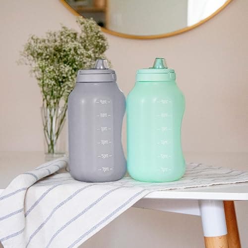 Ello Hydra 64oz Half Gallon Water Jug with Handle and Motivational Time Markers for All Day Hydration, Plastic Reusable Water Bottle with Straw and Locking, Leak Proof Lid, BPA Free thumbnail 9