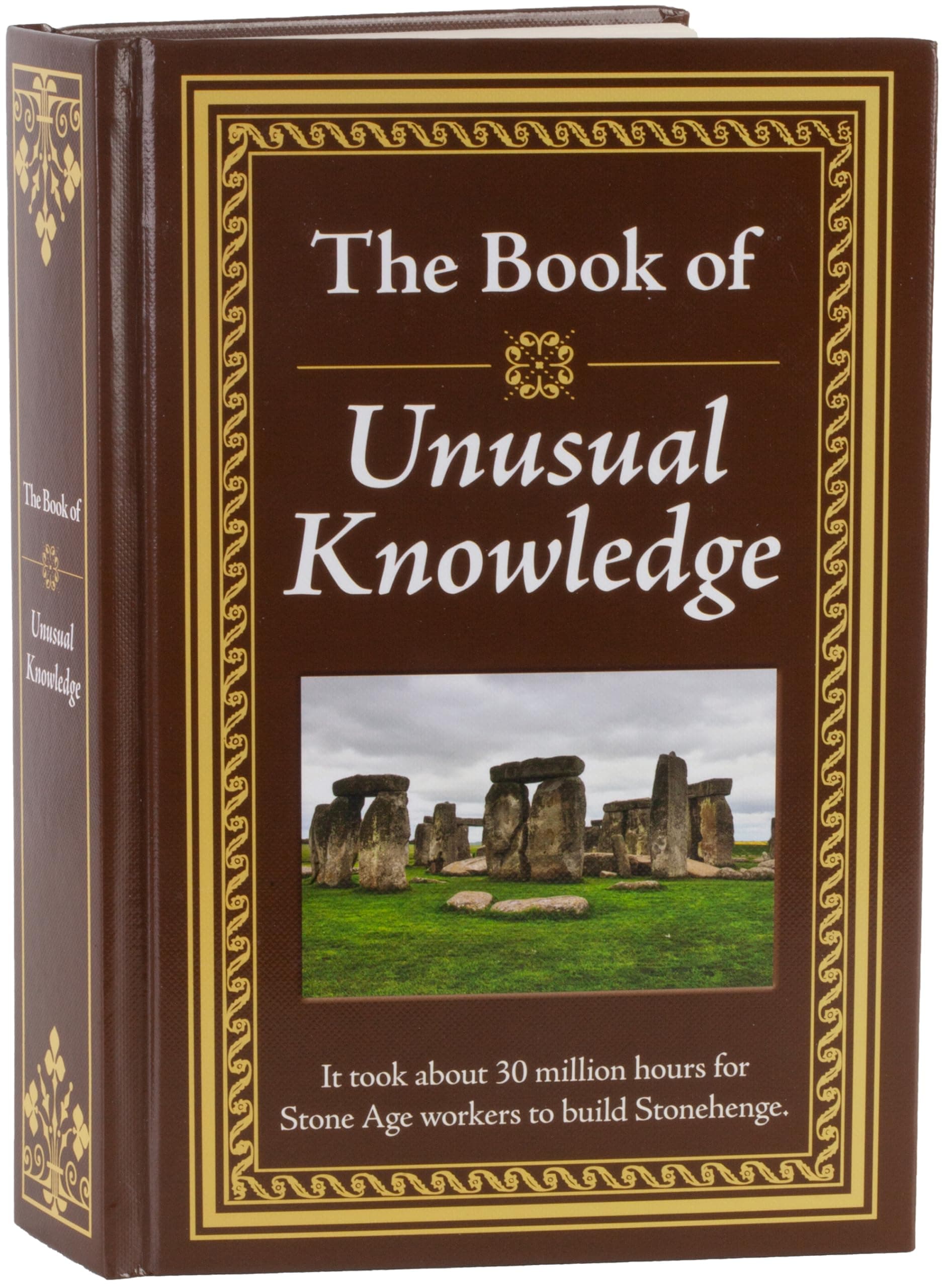 The Book of Unusual Knowledge: Big Book of Fascinating Facts & Information Hardcover Gift for Trivia Buffs, Curious Minds, Adults, Dad & Knowledge Seekers - Image 1