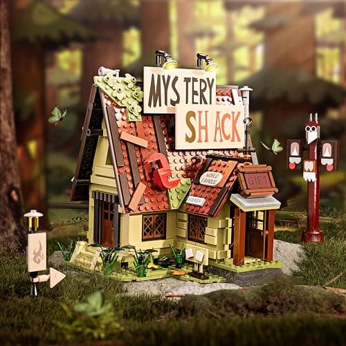 Gravity House Building Sets,Mystery Shack House Building Blocks Toy | Compatible with Lego, Collectible Buildable Fun Model Toys, Gift for 14+ Boys Girls Adults and Fans (965 PCS) thumbnail 2