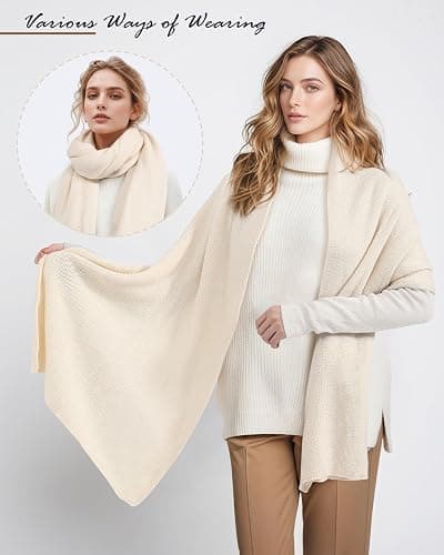 Chunky Scarf Warm Knit thumbnail 4