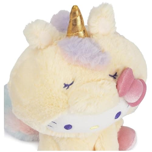 GUND Sanrio Hello Kitty Unicorn Plush Toy, Premium Stuffed Animal for Ages 1 and Up, Yellow, 6” thumbnail 5
