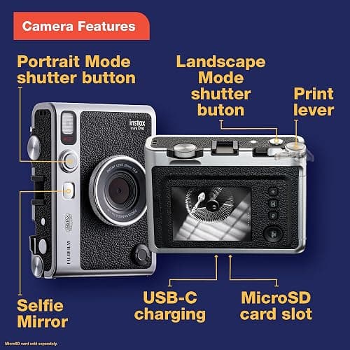 Fujifilm Instax Mini EVO Instant Camera thumbnail 5