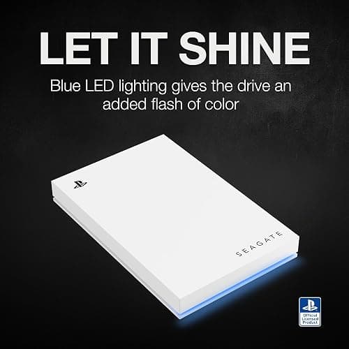 Seagate Game Drive for PlayStation® Consoles 5 TB External Hard Drive - USB 3.2 Gen 1, Officially-License (STLV5000100) thumbnail 6