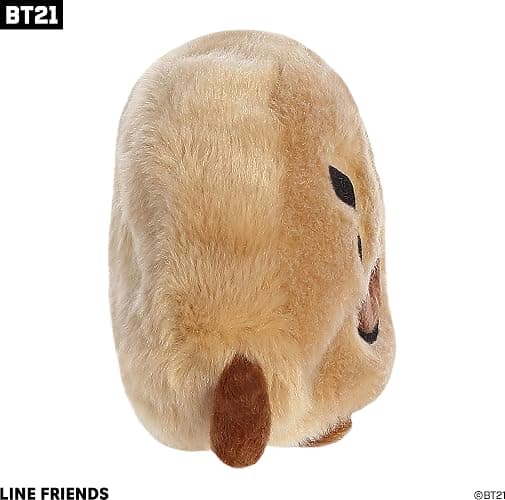 Aurora® Lovable BT21 Palm Pals™ SHOOKY Stuffed Animal - Collectible Fun - Delightful Cuteness - Brown 5 Inches thumbnail 4
