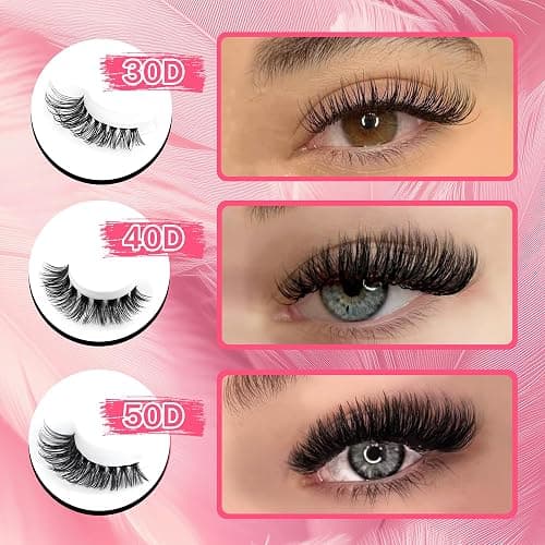 Lash Extension Kit, DIY Eyelash Clusters Kit with Lash Bond and Seal Glue Waterproof, Eyelashes Remover for Lash Cluster Extensions Kit for Beginner,Lashes Applicator Tool (30D40D50D) thumbnail 7