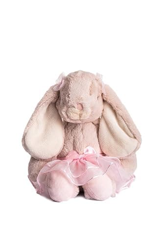 DILLY DUDU Ballerina/Ballet Bunny Plush Toy Stuffed Animal Rabbit Doll 10-inch(Pink) thumbnail 2