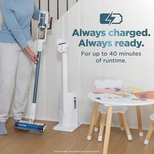 Shark Clean & Empty Cordless Stick Vacuum – Lightweight Cordless Vacuum with Auto-Empty System, HEPA Filter, Portable, Rechargeable, Exclusive Motorized Hand Tool for Pet Hair, BU3523 thumbnail 8