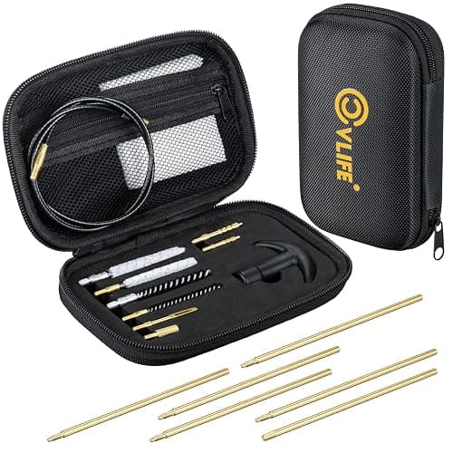 CVLIFE Gun Cleaning Kit for 9mm .22 .357 .45, .40 .38/.177 .22/9mm .45 .357, .38 Universal Gun Cleaning Kits for Rifle, Handgun, Airgun - Image 1