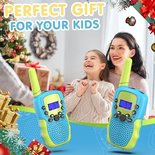 Selieve Toys for 3-12 Year Old Boys Girls, Easter Basket Stuffers, Walkie Talkies for Kids 22 Channels 2 Way Radio Toy with Backlit LCD Flashlight, 3 Miles Range for Outside, Camping, Hiking thumbnail 6