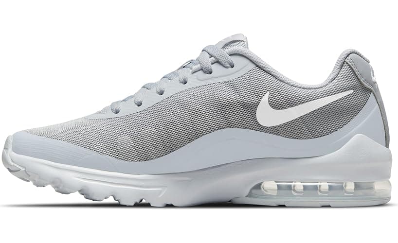 NIKE Men's Nike Air Max Invigor Basketball Shoe - 10 UK - Grey Wolf Grey White 005 thumbnail 9