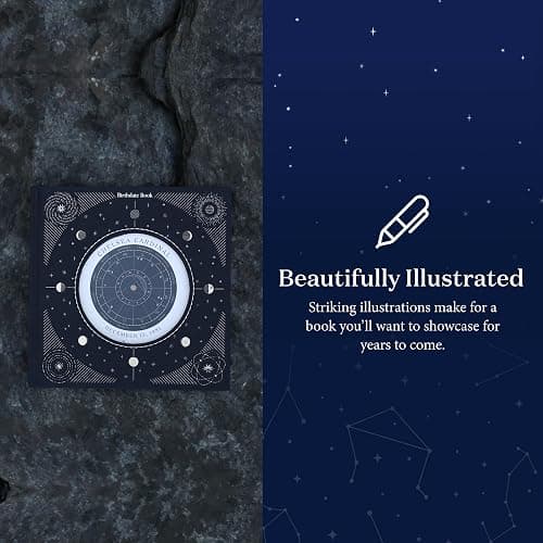 The Birthdate Book, A Fully Personalized Beautiful and Unique Reading of your Astrological Birth Chart - Fabric-bound Hardcover & 70+ Pages of Personal Horoscope Readings & Interpretation thumbnail 5