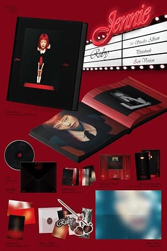 JENNIE - The 1st Studio ExtraL Album [Ruby] ZEN Photobook Version thumbnail 2