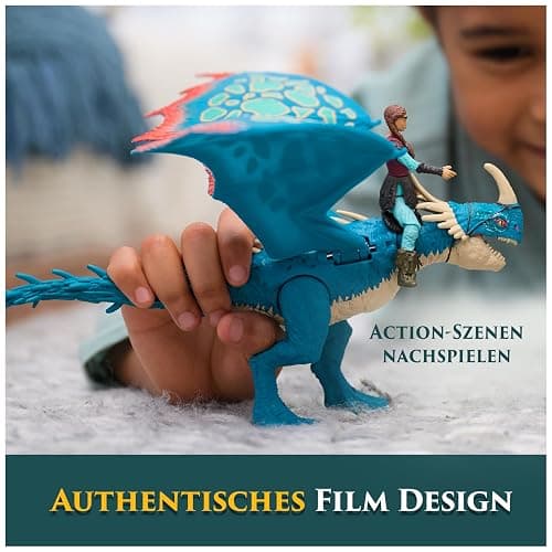 DreamWorks Dragons, How to Train Your Dragon, Deadly Nadder & Astrid, Viking Duo Action Figures, Kids Toys for Boys Ages 4 and up thumbnail 6