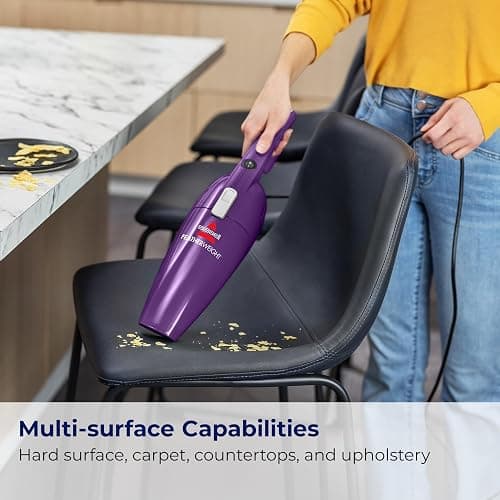 Bissell 20334 Featherweight Stick Vacuum Lightweight Bagless Vacuum, Purple - Featherweight (Purple) thumbnail 4