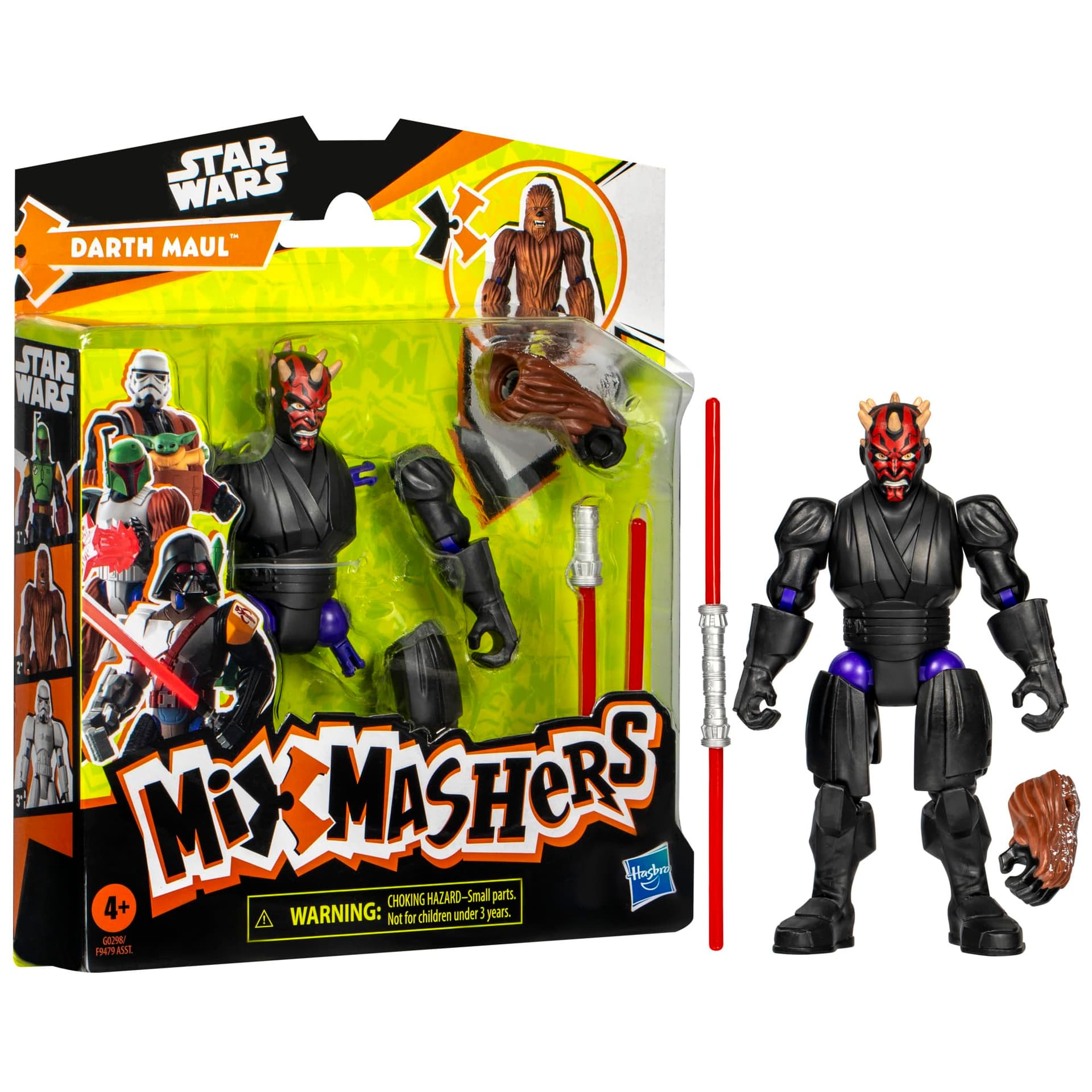 Star Wars MixMashers Darth Maul Customisable Mix and Match Action Figure & Accessories thumbnail 3