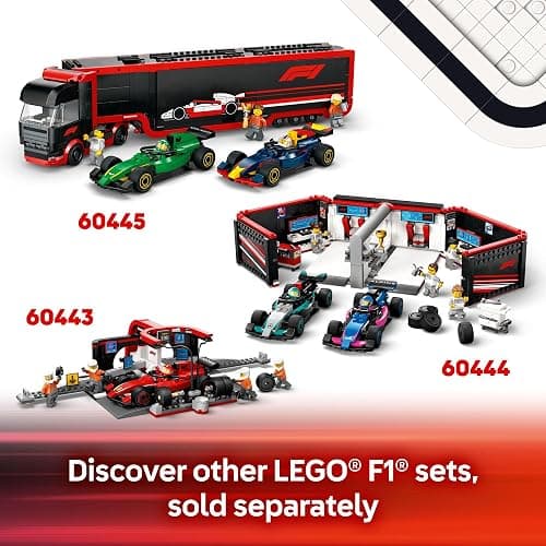 LEGO City F1 Driver with McLaren Race Car Toy - Model Car Building Toy Kit for Kids, Boys and Girls, Ages 6+ - F1 Collectible for Fans - with a Driver Minifigure - Gift Idea for Birthdays - 60442 thumbnail 6