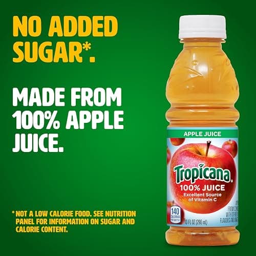 Tropicana Apple Juice, 10 Ounce (Pack of 24) thumbnail 3
