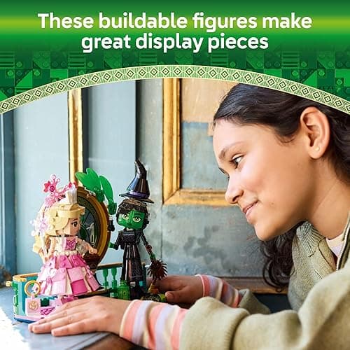 LEGO Wicked Elphaba & Glinda Figures Building Toys - Wicked Toys for Kids, Girls & Boys, Age 10+ - Buildable Wicked Dolls - Birthday Gift Idea - 75682 thumbnail 6