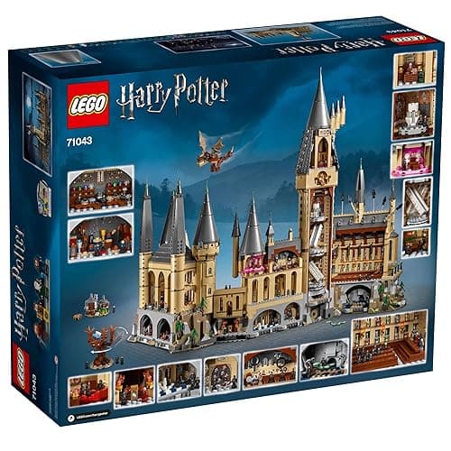 LEGO Harry Potter Hogwarts Castle 71043 Building Set - Model Kit with Minifigures, Featuring Wand, Boats, and Spider Figure, Gryffindor and Hufflepuff Accessories, Collectible for Adults and Teens - Multicolor thumbnail 6
