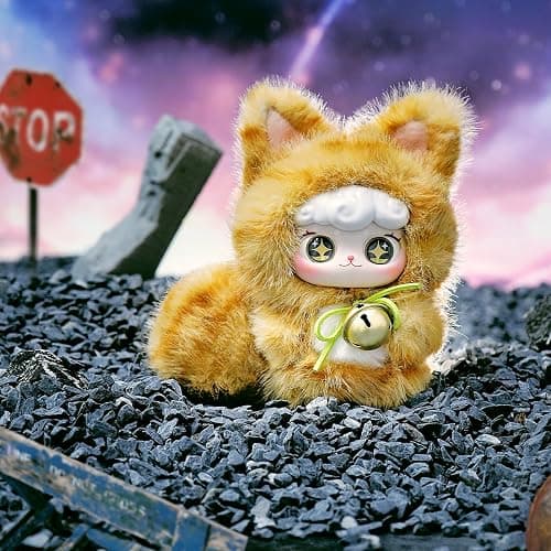 CALEMBOU Plush Blind Box, Cute Meow and Star Wish V2 Series Soft Stuffed Keychain, Kawaii Mystery Vinyl Bag Charms Collectible for Birthday Christmas thumbnail 6