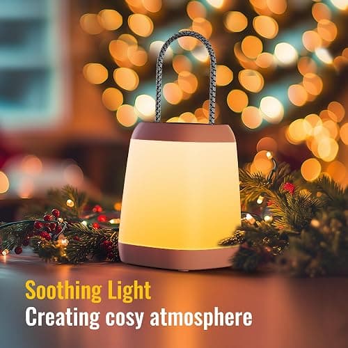 HOKOILN 2-Pack LED Camping Lights Battery Powered Portable Tent Lantern | 3 modes, portable night light, battery powered, tent, hiking, emergency, backpacking, indoor, outdoor Reading thumbnail 9