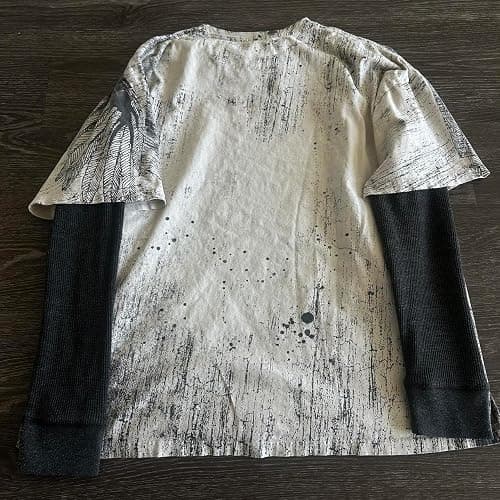 Amiblvowa Women Y2K Grunge T Shirt Emo Aesthetics Graphic Tops Teen Girl Vintage Baggy Goth Tops Harajuku Punk Grunge Clothes thumbnail 4