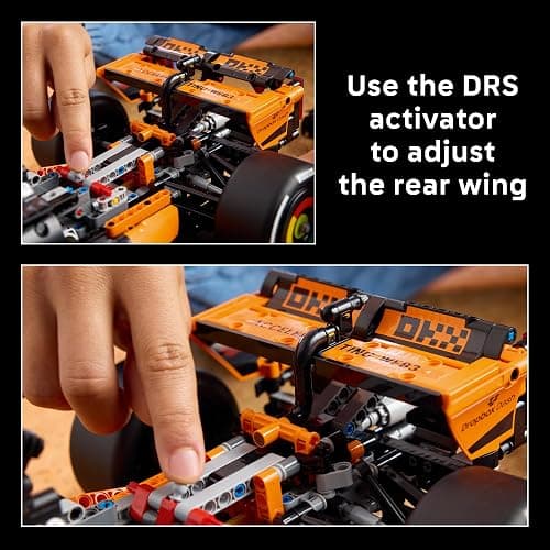 LEGO Technic McLaren MCL39 F1 Car Building Set for Adults - Room or Office Decor for Men & Women, Ages 18+ - F1 Gifts for Fans - Authentic Details - 42228 thumbnail 5