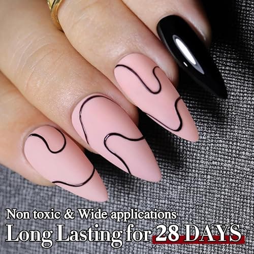 Double Rhythm 15ML Gel Nail Polish Pure Sheer Same Color Same Bottle Soak Off Gel Polish Art Manicure Salon DIY at Home for Women (Baby Pink-A1334) thumbnail 8