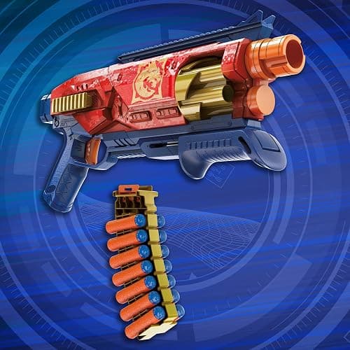 Nerf Loadout Shadowspeed Recon Blaster, 14-Dart Storage Attachment Accessory, 6-Dart Revolving Cylinder, 14 Nerf N1 Darts, Kids Toys & Gifts, Ages 8+ thumbnail 9