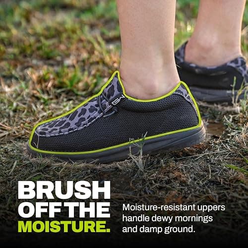 Gator Waders Womens Camp Shoes - Breathable Slip-On Loafers - Elastic Laces - Ultralight All Day Cushioning - Fitted Feel thumbnail 2