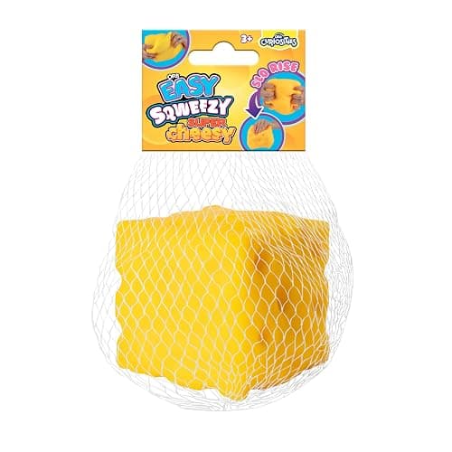 ORB Easy Sqweezy Super Cheesy - Squeeze This Big, Fun, Squishy, Slow Rising, Extra Soft Giant Block of Cheese for Stress Relief - Original Sensory / Fidget Novelty Toy and Gift for Kids and Adults thumbnail 7