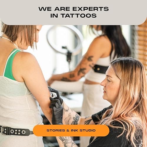 Stories & Ink Tattoo Care | AFTERCARE FOAM CLEANSER for fresh tattoos - For Fresh Tattoos, Soothes Skin, Ultra Gentle Soap, Sulfate Free, Fragrance-free, Vegan & Cruelty-free, 150 mL / 5.1 Fl Oz thumbnail 8