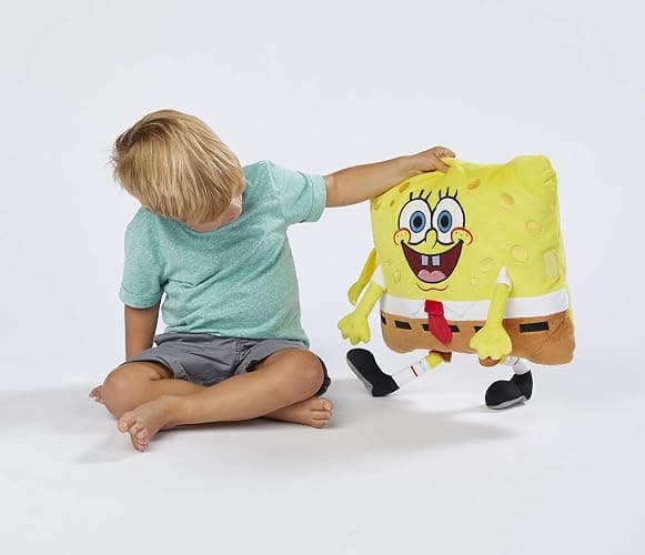 Pillow Pets Nickelodeon Spongebob Squarepants 16” Stuffed Animal Toy thumbnail 5