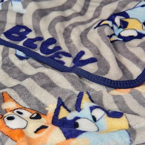 Bluey Fun Hugger Pillow and Throw Blanket Set – 11 inch Character Plush with 40x50 inch Soft Fleece Blanket – Cozy for Kids, Girls, Boys, Travel, Nap Time thumbnail 5