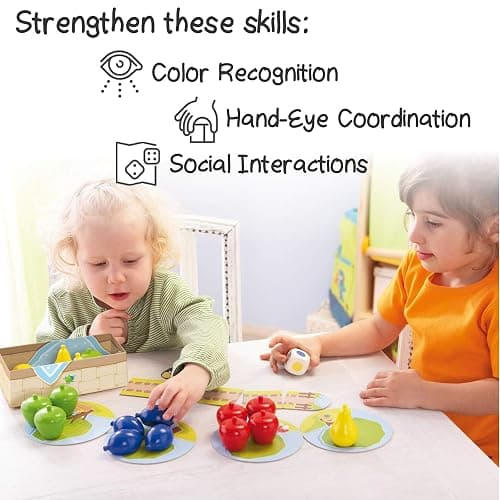 HABA My Very First Games - First Orchard Toddler Game - My First Orchard Game, Cooperative Toddler Board Games for 2 Year Olds - Made in Germany thumbnail 9