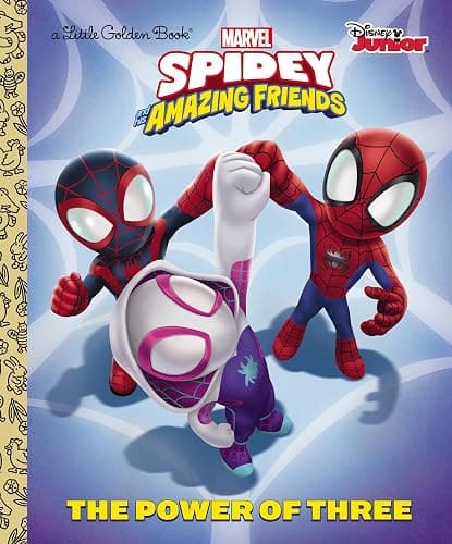 The Power of Three (Marvel Spidey and His Amazing Friends) (Little Golden Book) - Image 1