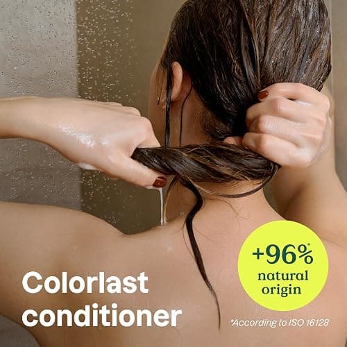 ATTITUDE Colorlast Hair Conditioner, For Color Treated Hair, Protects Color, Naturally Derived Ingredients, Vegan Detangler, Dermatologically Tested, Avocado Oil and Pomegranate, 8 Fl Oz - Colorlast thumbnail 3