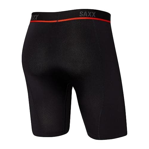 SAXX Underwear Co. Men's Underwear with Pouch Kinetic Light-Compression Mesh Long Leg thumbnail 3