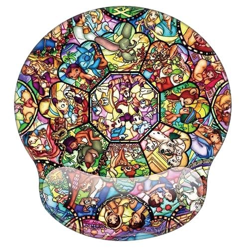 Anime Ergonomic Mouse Pad with Wrist Support,Gaming Mousepad wiht Non-Slip Rubber Base for Laptop, Pain Relief Mouse Pads for Desk for Office Home - Image 1
