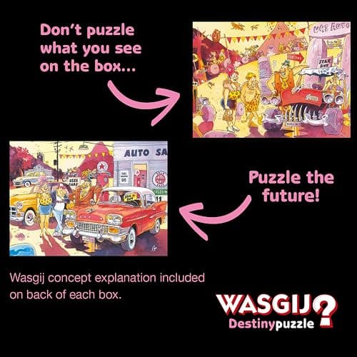 Wasgij, Destiny 28 - Dad Cave!, Unique Collectable Jigsaw Puzzle for Adults, 1,000 Piece thumbnail 3