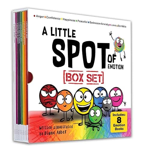 A Little SPOT of Emotion 8 Book Box Set (Books 1-8: Anger, Anxiety, Peaceful, Happiness, Sadness, Confidence, Love, & Scribble Emotion) - Image 1