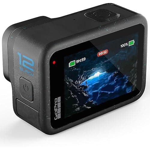 GoPro Hero12 Black E-Commerce Package - Waterproof Action Camera with 5.3K60 Ultra HD Video, 27MP Photos, HDR, 1/1.9" Image Sensor, Live Streaming, Webcam, Stabilization thumbnail 7