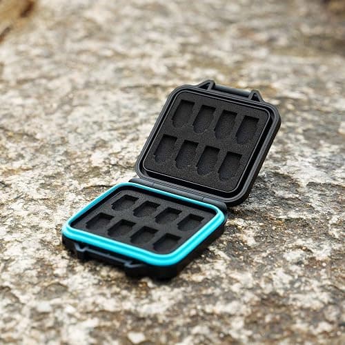 JJC 16 Slots Portable TF Micro SD Memory Card Case, Water-Resistant and Anti-Shock Micro SD Carrying Case for 16 MSD Micro SD/Micro SDHC/Micro SDXC Card with EVA Foam Interior thumbnail 8