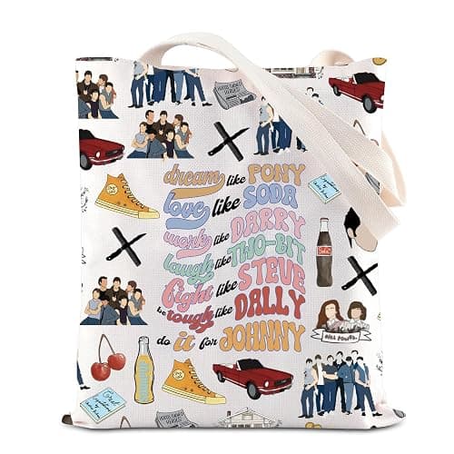 TGBJE Out Musical Inspired Tote Bag Musical Theatre Characters Shoulder Bag Musical Gift - Image 1