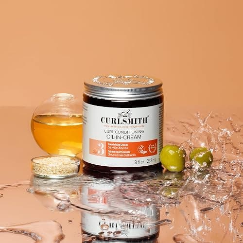 CURLSMITH Curl Conditioning Oil-in-Cream, Leave In for Thick Curly Hair, Deep Moisture Curl Conditioner, For All Types, Vegan & Cruelty-free thumbnail 7